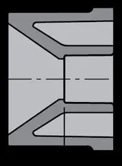 1" x 1/2" - PVC Schedule 80 SPXS Bushing
