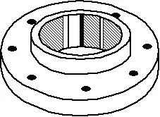 1-1/2" - PVC Schedule 80 SXS Vanstone Companion Flange