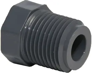 1-1/4" x 1/2" - PVC Schedule 80 IPS Bushing