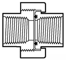 1/2" - PVC Schedule 80 IPS Union