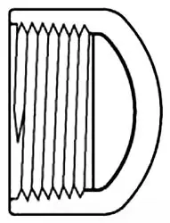 3/4" - PVC Schedule 80 IPS Cap