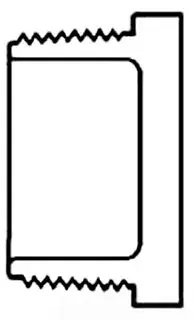1/4" - PVC Schedule 80 IPS Plug
