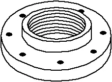 4" - PVC Schedule 80 IPS Vanstone Companion Flange