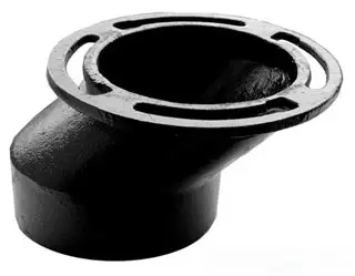 4" x 4" x 2" - Cast Iron Closet Flange Cast Iron