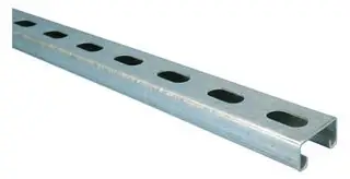 13/16" x 1-5/8" - Galvanized Strut 10'