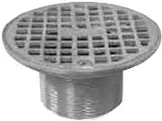 #D60-996 3-1/2" Cast Iron Spuds and Strainers for Drain Bodies
