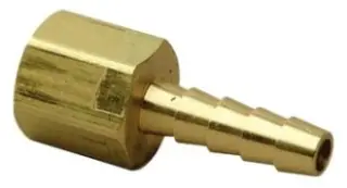 #G26-086 1/2" x 3/8" Brass Hose Barb to Female Pipe