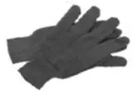 #G50-210 Brown Cotton Jersey Gloves