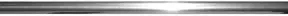 #S02-055 5' Polished Aluminum Shower Rod