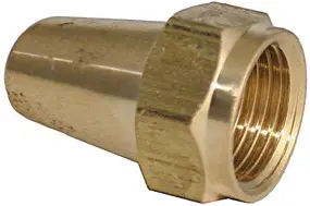 1/2" - Brass OD Long Flare Nut