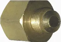 1/2" x 3/8" - Brass ODXF Flare Adapter