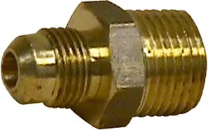 1/4" x 1/8" - Brass ODXM Flare Adapter