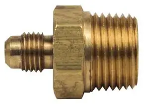 1/4" x 1/2" - Brass ODXF Flare Adapter