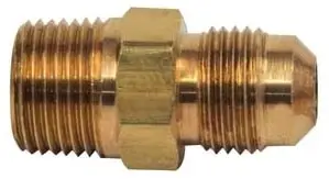 3/8" x 3/8" - Brass ODXM Flare Adapter