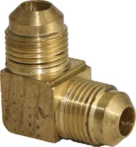 3/8" - Brass OD Flare 90-Elbow