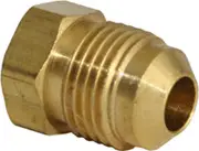 1/4" - Brass OD Flare Plug