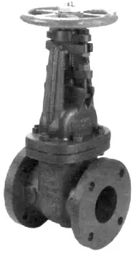 Nibco #F-607-OTS 3in 175# Iron OS&Y Gate Valve - Flanged