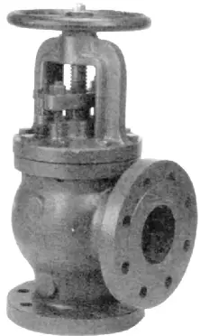 Nibco #F-869-B 4in 250# Cast Iron Angle Valve - Flanged