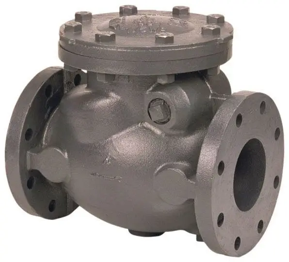 Nibco #F-908-W 4in 175# Cast Iron Check Valve - Flanged