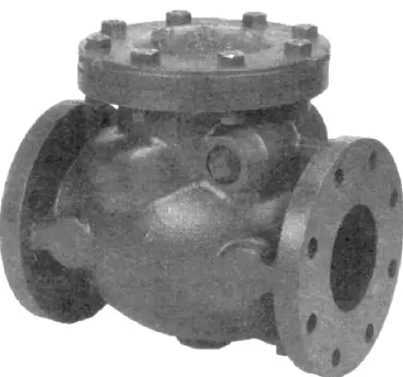 Nibco #F-908-W 8in 175# Cast Iron Check Valve - Flanged