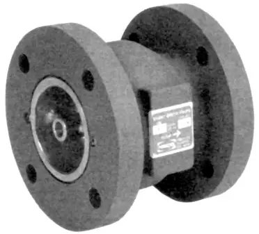 Nibco #F-910-B 8in 125# WOG CI Globe Style Silent Check Valve - Flanged